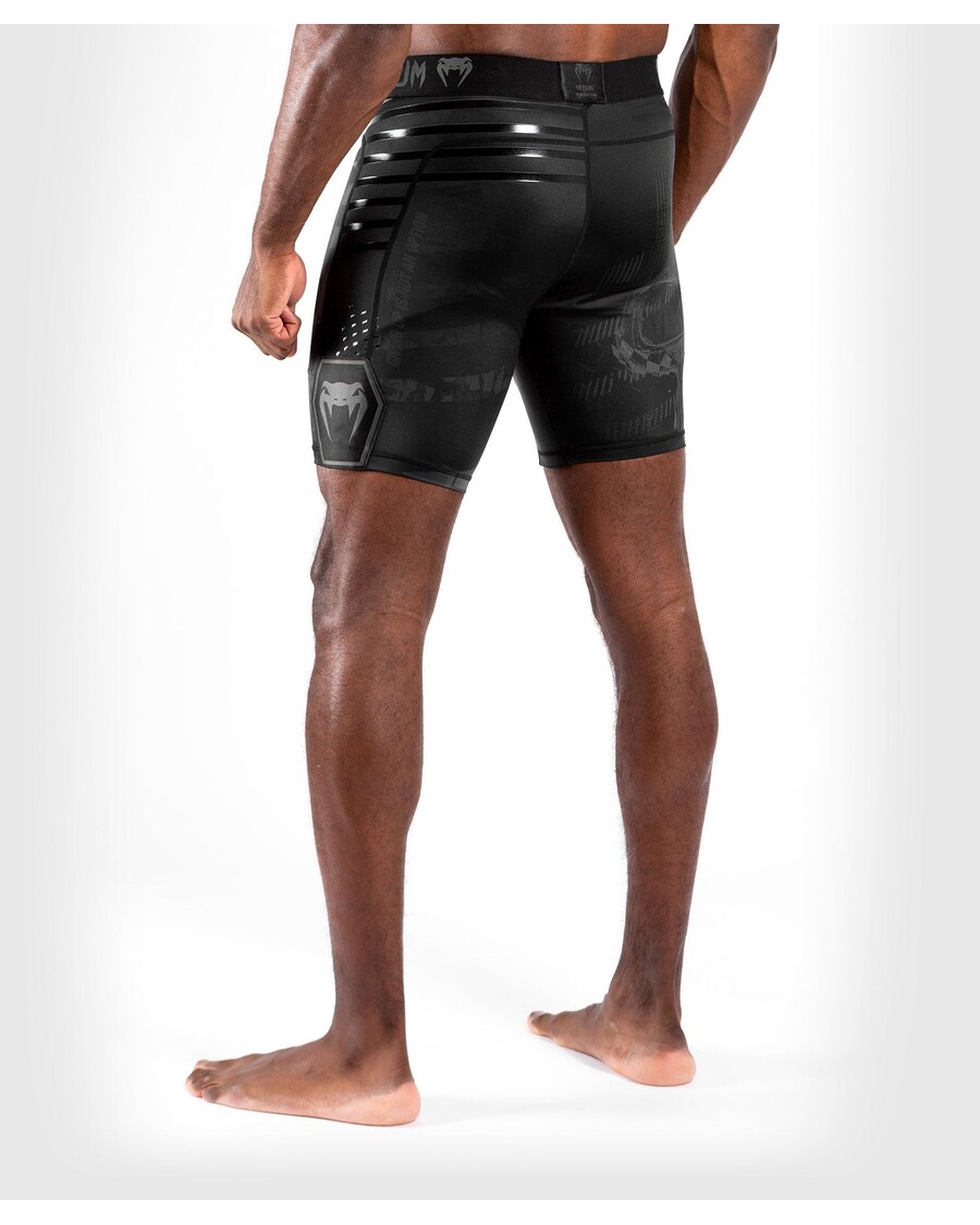 Pantaloni Scurți Venum Skull Vale Tudo - Negru/negru