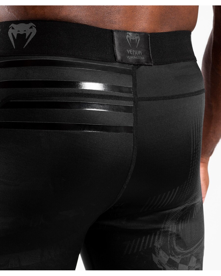 Pantaloni Scurți Venum Skull Vale Tudo - Negru/negru