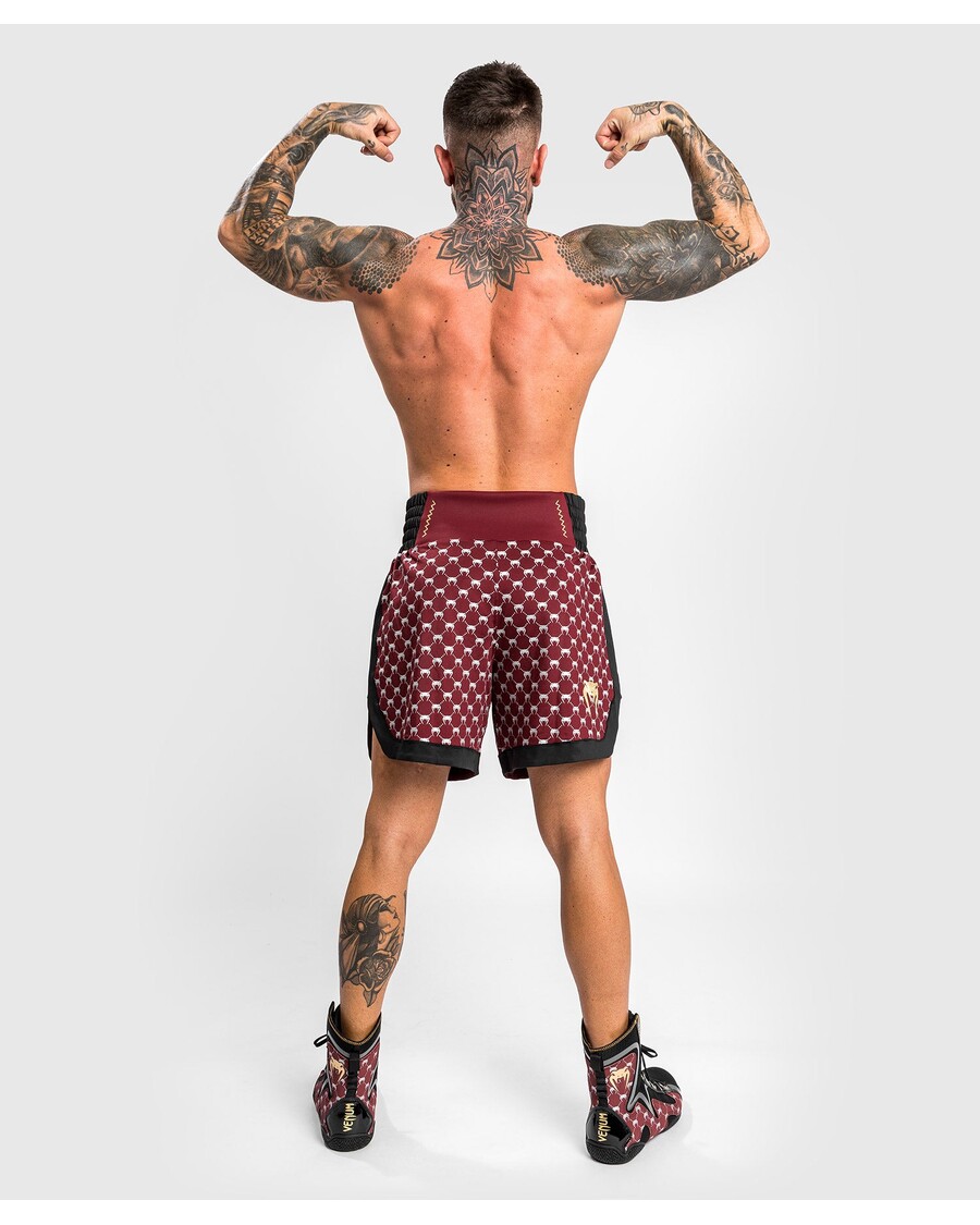 Venum Monogram Boks Kısa - Siyah/bordo
