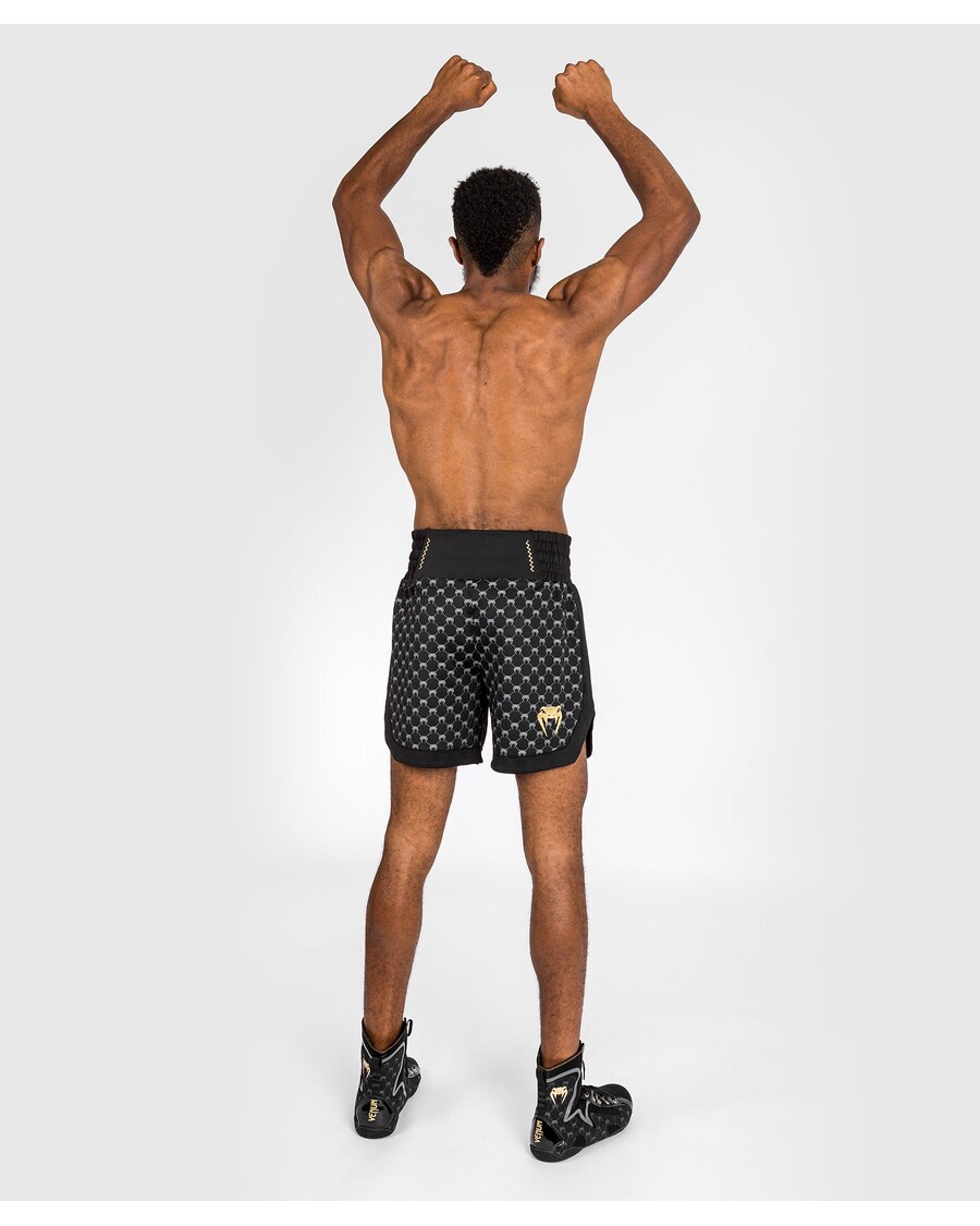 Venum モノグラム ボクシング ショートパンツ - ブラック
