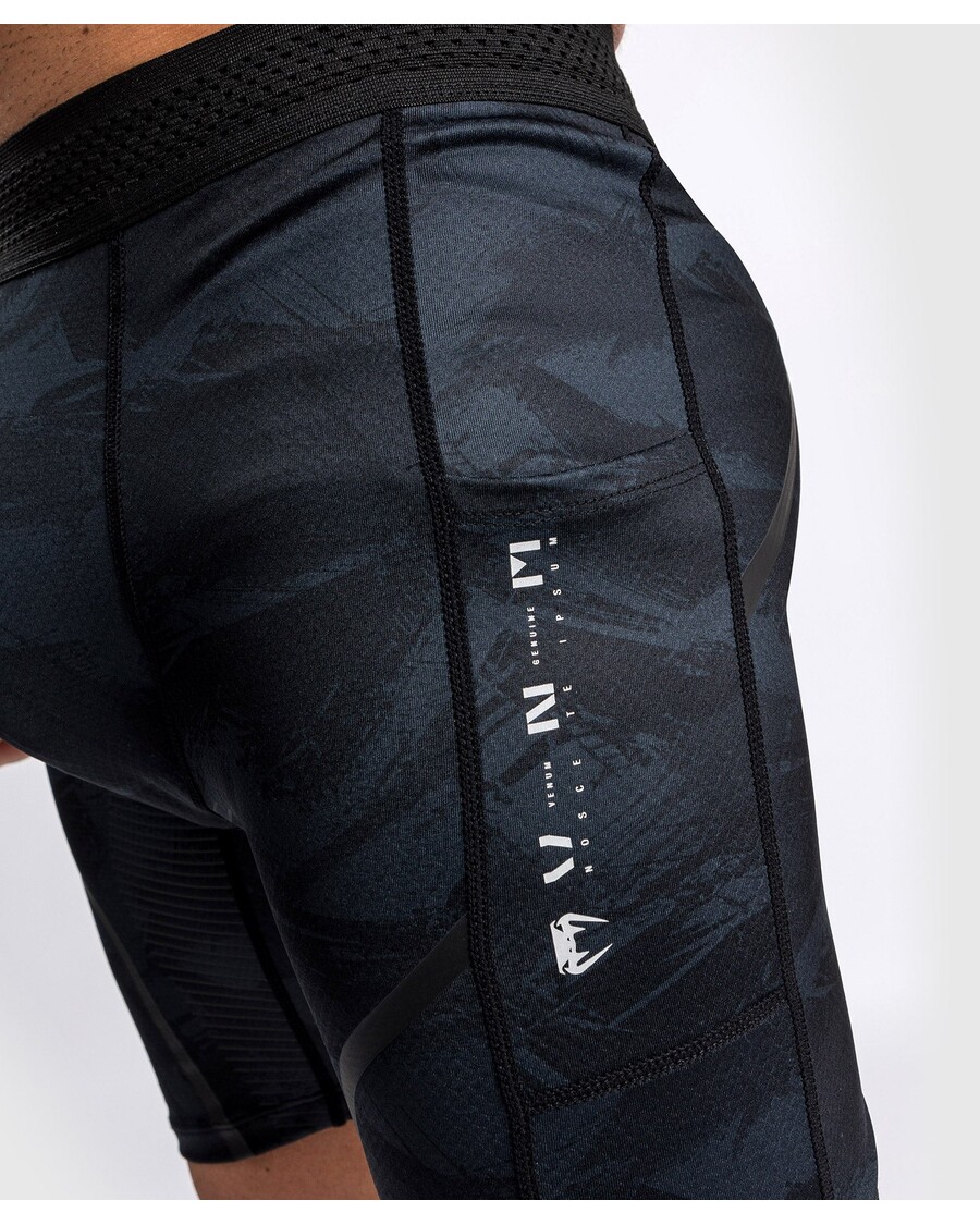 Venum Electron 3.0 Vale Tudo Kratke - črne