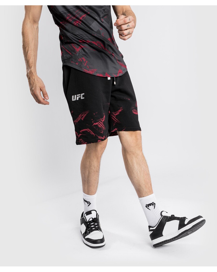 Ufc Venum Authentic Fight Week 2.0 Pánské Kraťasy - černo/červené