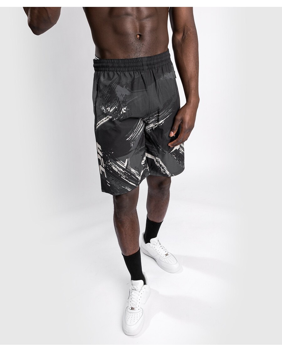 Мужские шорты для выступлений UFC Venum Authentic Fight Week 2.0 — черный/песочный