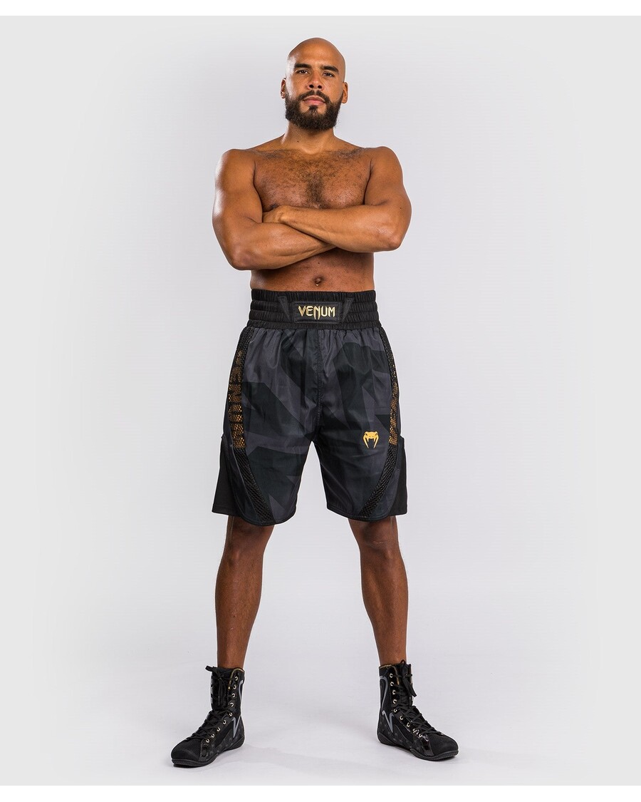 شورت الملاكمة فينوم - أسود/ذهبي
