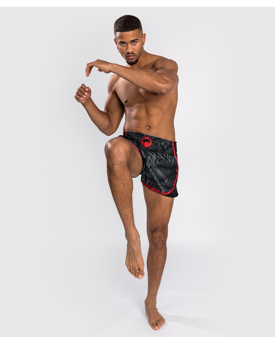 Venum Phantom Muay Thai Shorts - Black/Red