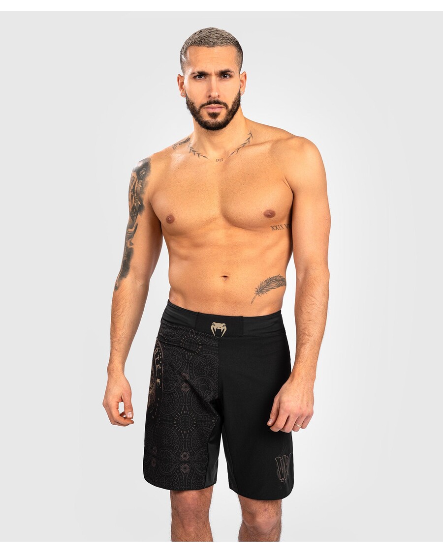 Venum Santa Muerte Dark Side – Kampfshorts – Schwarz/Braun