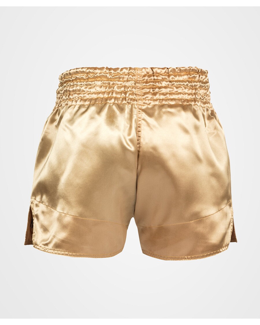 Venum クラシック ムエタイ ショーツ - ゴールド/ブラック