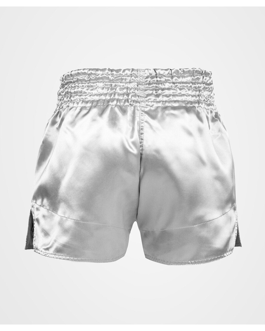 Venum クラシック ムエタイ ショーツ - シルバー/ブラック