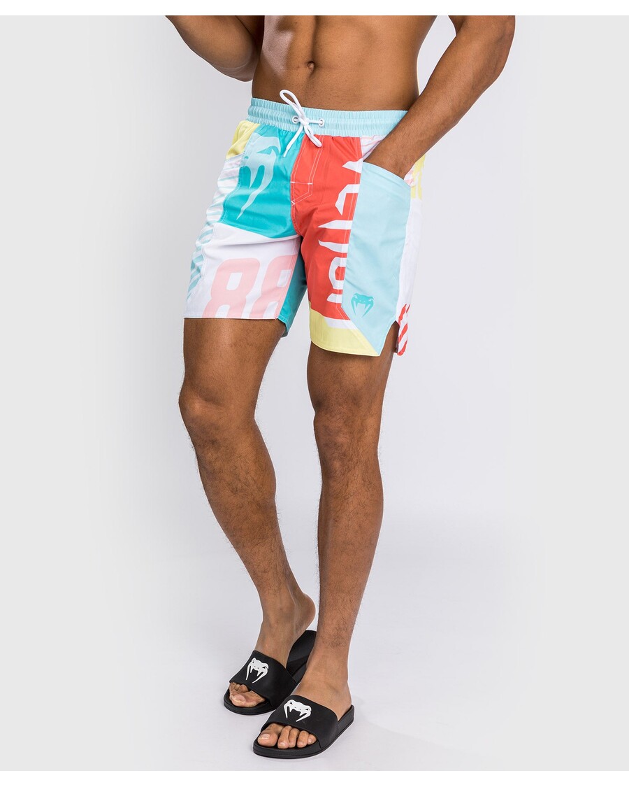 Venum Summer 88 Boardshorts – Clearwater Blue/Flamme Red