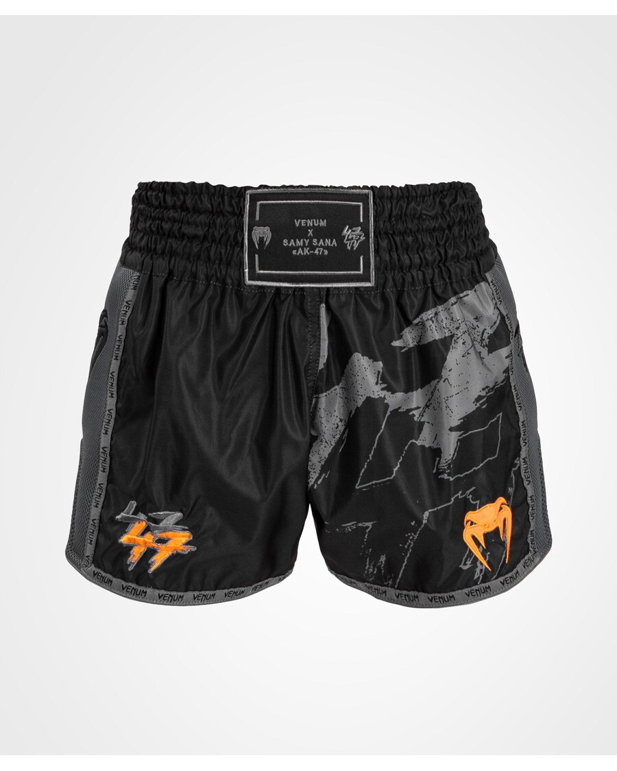 Venum S47 Muay Thai Short – Schwarz/Orange