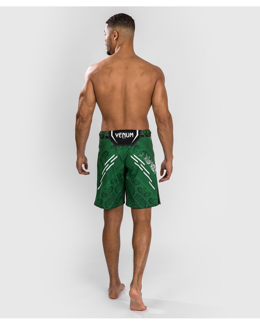 Ufc Adrenalin Oleh Venum Pertarungan Otentik Malam Pertarungan Pria Pendek - Panjang Fit - Hijau