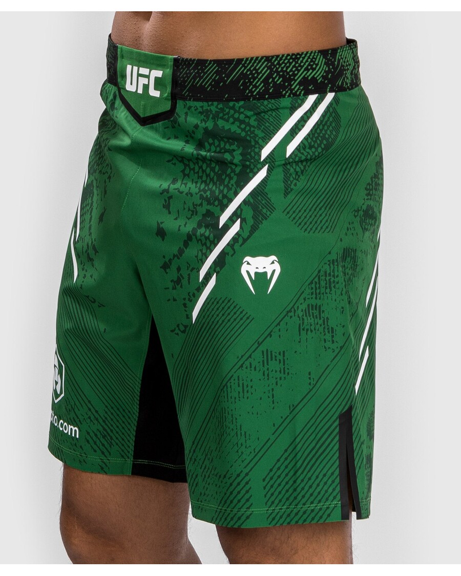 Ufc Adrenalin Oleh Venum Pertarungan Otentik Malam Pertarungan Pria Pendek - Panjang Fit - Hijau