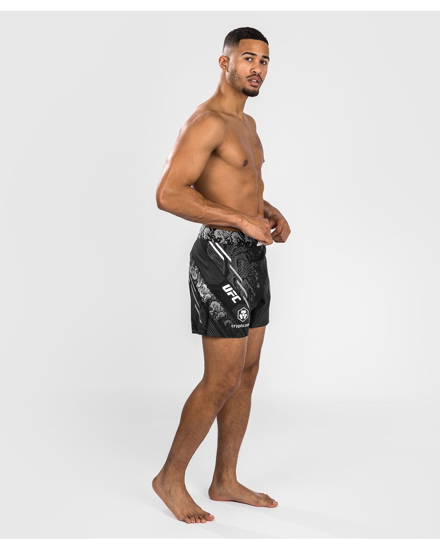 Ufc Adrenaline By Venum Autenttinen Taistelu Yö Miesten Taistelu Lyhyt - Lyhyt Istuvuus - Musta