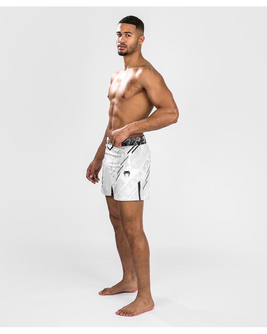 Ufc Adrenaline By Venum Autentsed Võitlusõhtud Meeste Võitluspüksid - Lühikesed Püksid - Valged