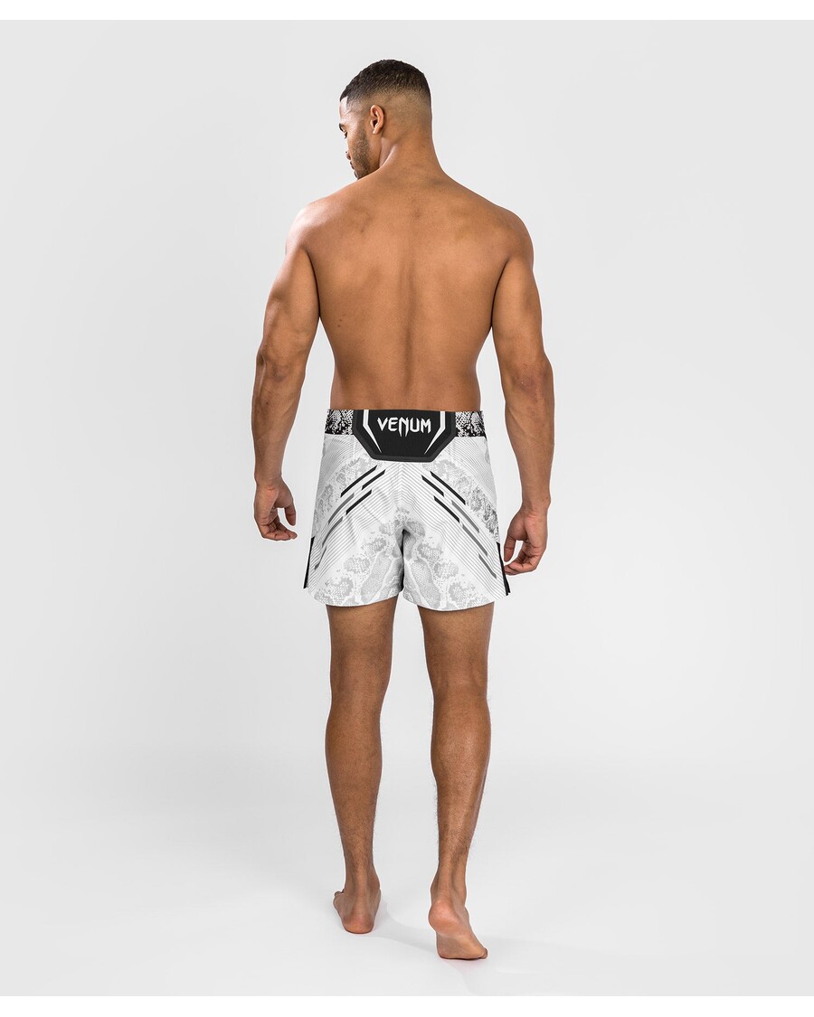 Ufc Adrenaline By Venum Autentsed Võitlusõhtud Meeste Võitluspüksid - Lühikesed Püksid - Valged