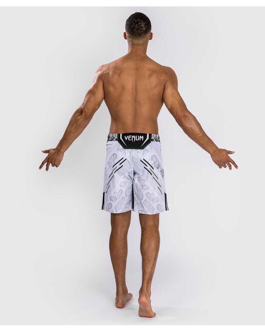 Ufc Adrenalin Oleh Venum Pertarungan Otentik Malam Pertarungan Pria Pendek - Panjang Fit - Putih