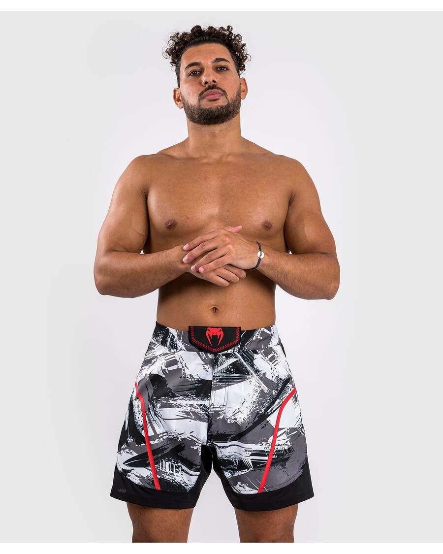 Venum Electron 3.0 Kampfshorts – Grau/rot