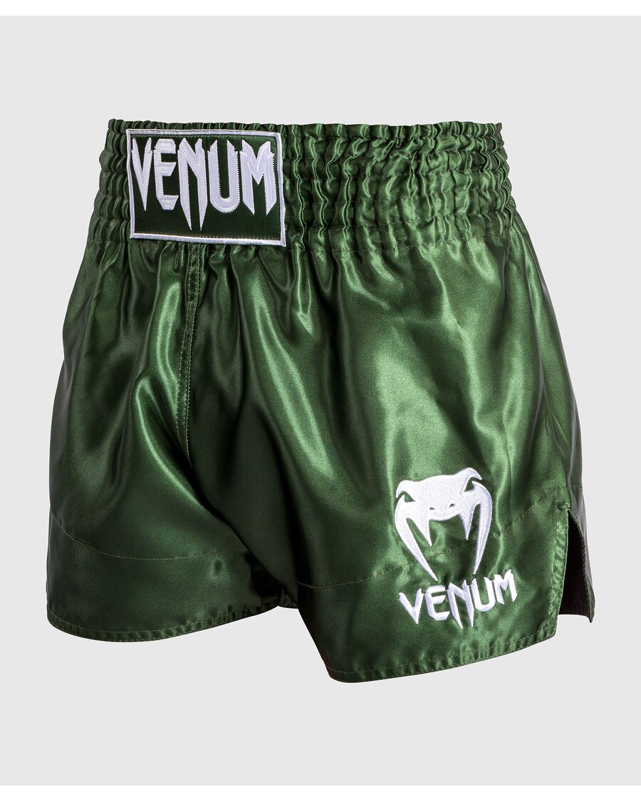 Venum クラシック ムエタイ ショート カーキ/ホワイト