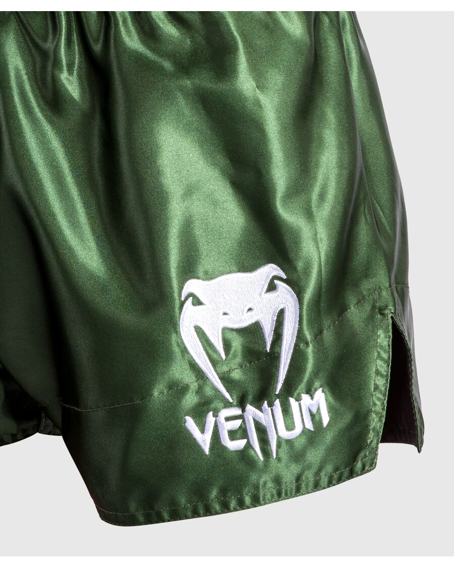 Venum クラシック ムエタイ ショート カーキ/ホワイト