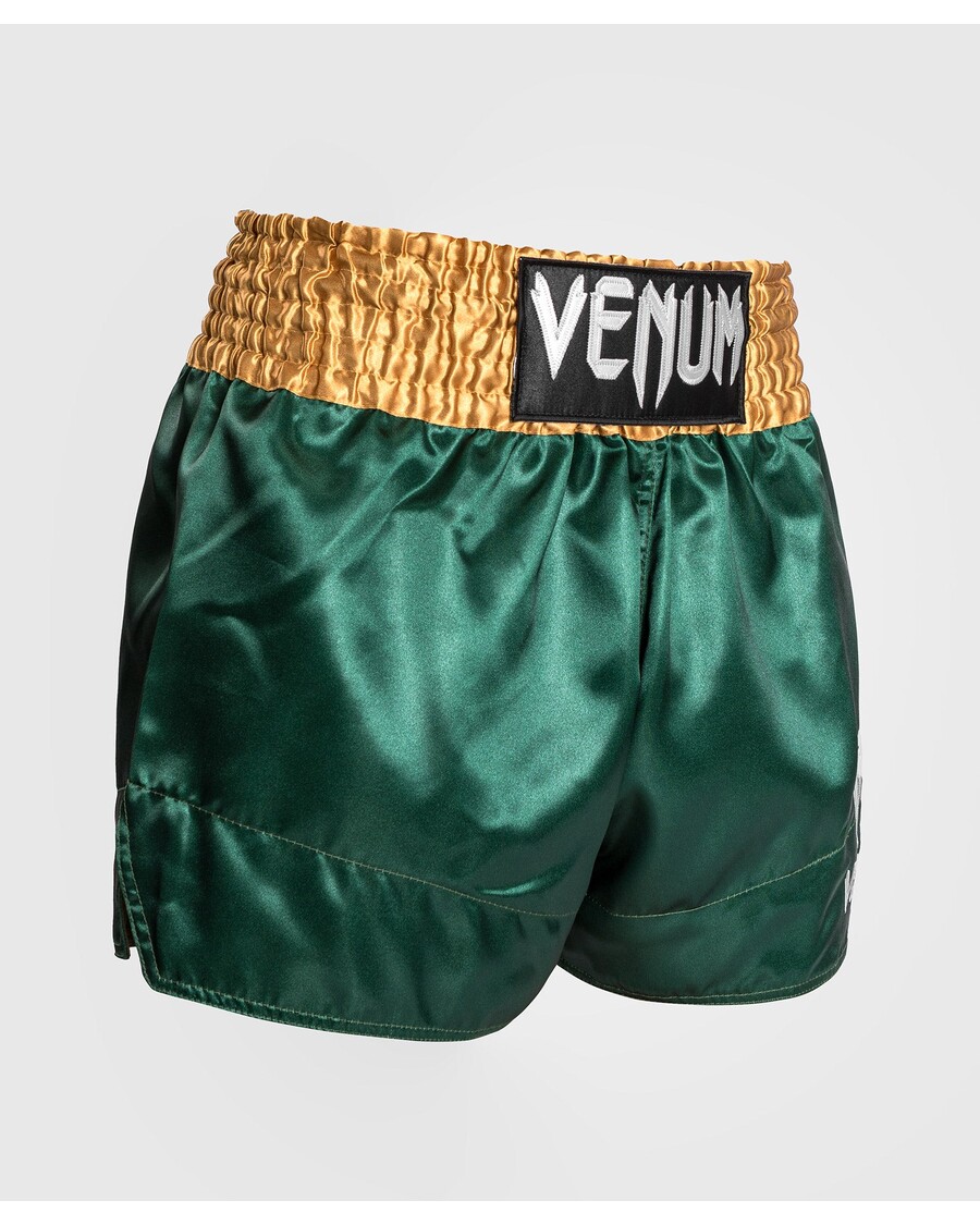 Venum Classic Muay Thaï īss - Zaļš/zelts/balts