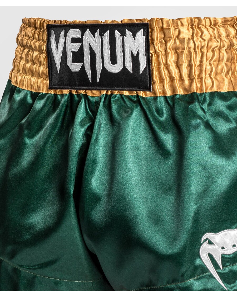Venum Classic Muay Thaï īss - Zaļš/zelts/balts