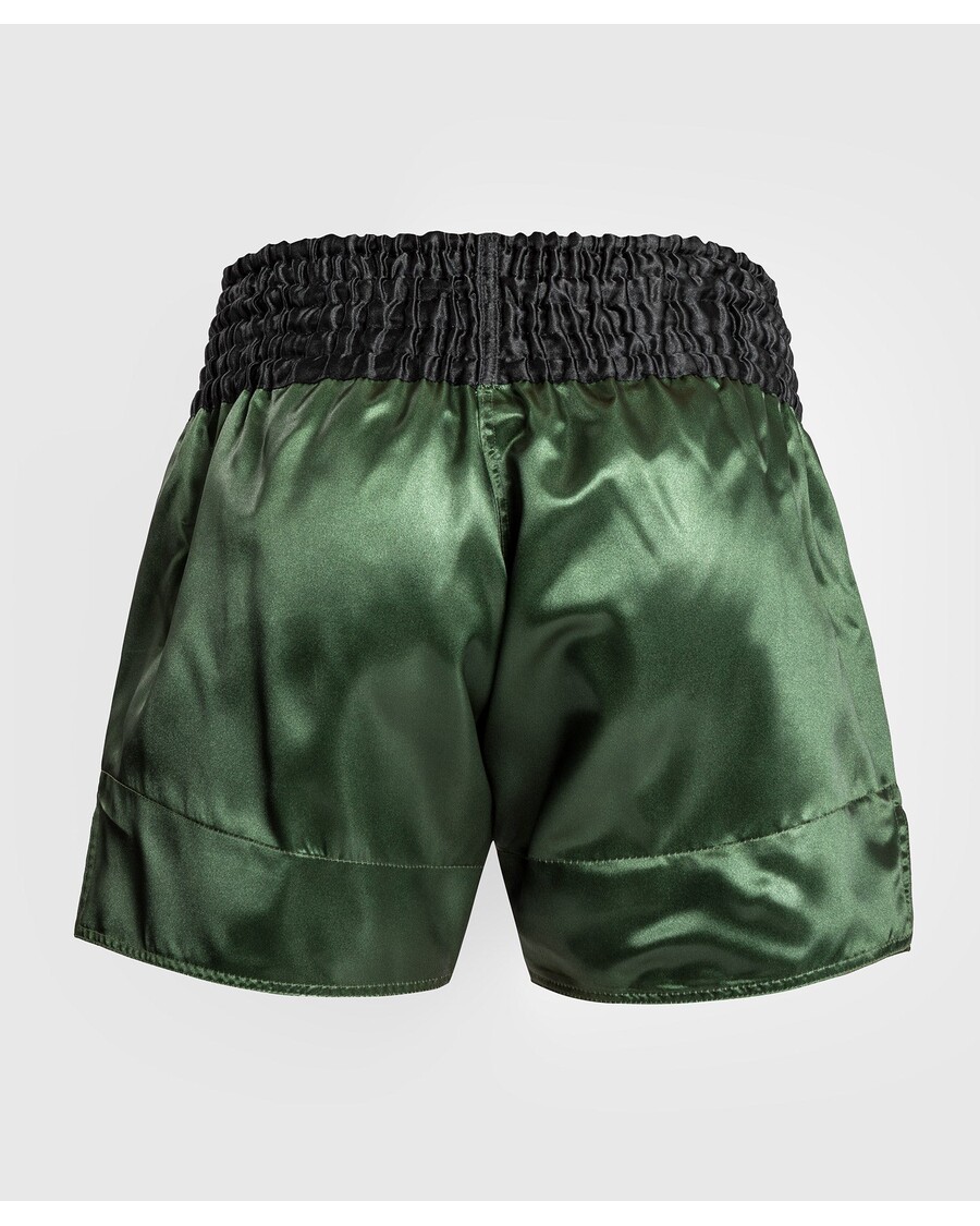 Venum クラシック ムエタイ ショート - グリーン/ブラック/ゴールド