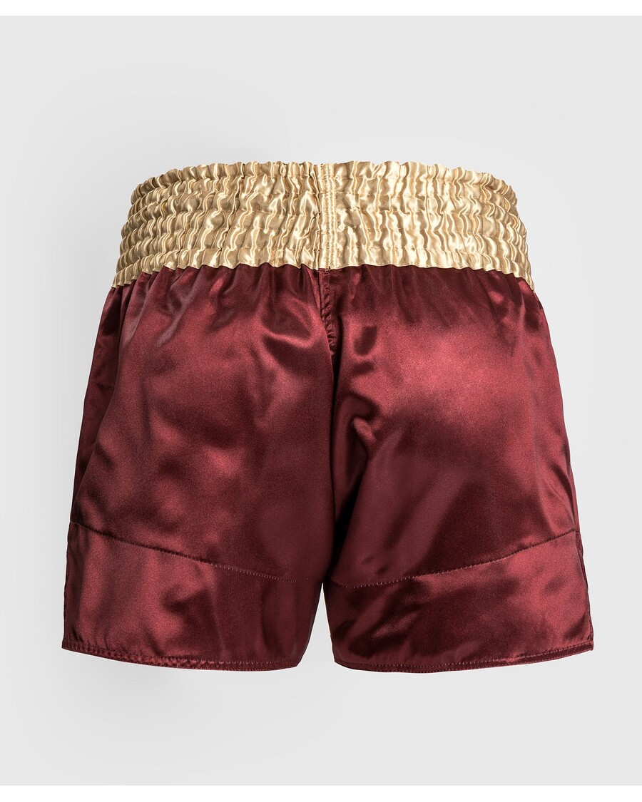 Venum Classic Muay Thaï Short - Bordo/zlato/belo