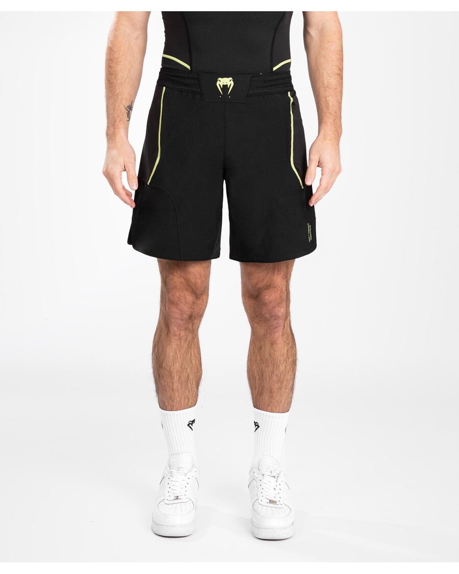 Venum Fusion 2.0 ファイトショート - ブラック/イエロー