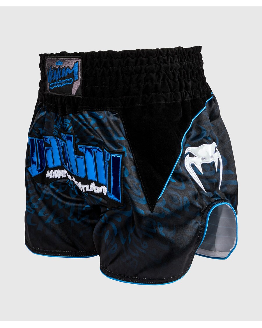 Pantaloncini Muay Thai Venum Attack - Neri/blu