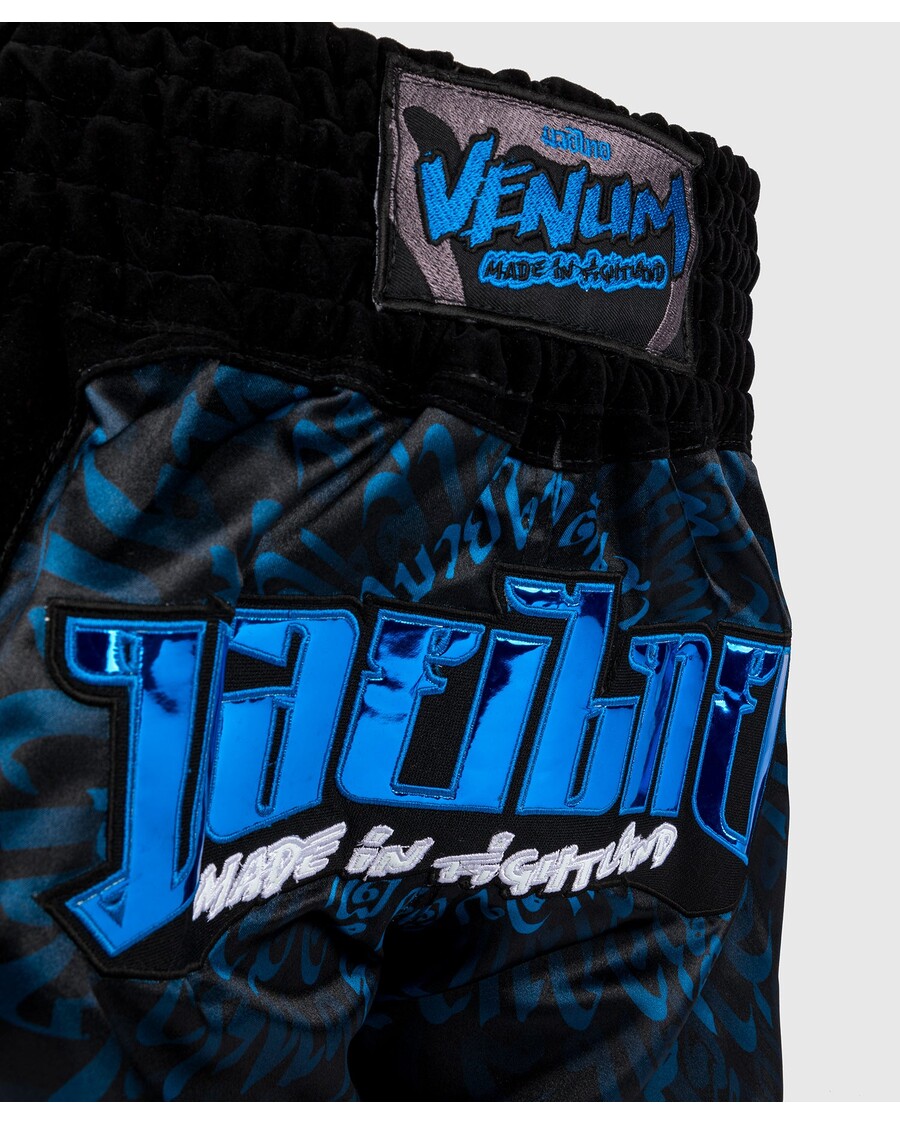 Pantaloncini Muay Thai Venum Attack - Neri/blu
