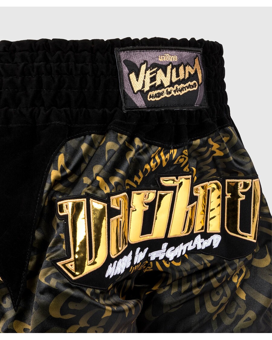 Serangan Venum Muay Thaï Pendek - Hitam/emas