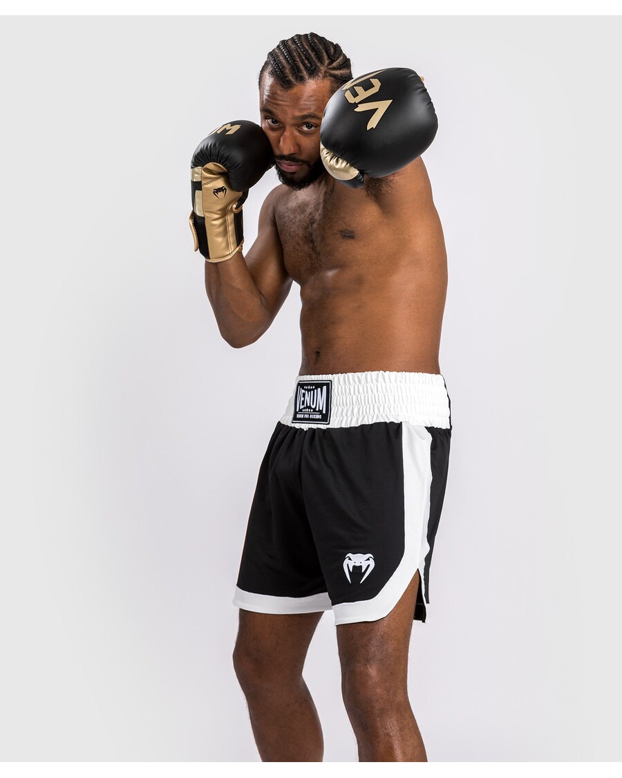 Venum Klassieke Boksshort - Zwart/wit