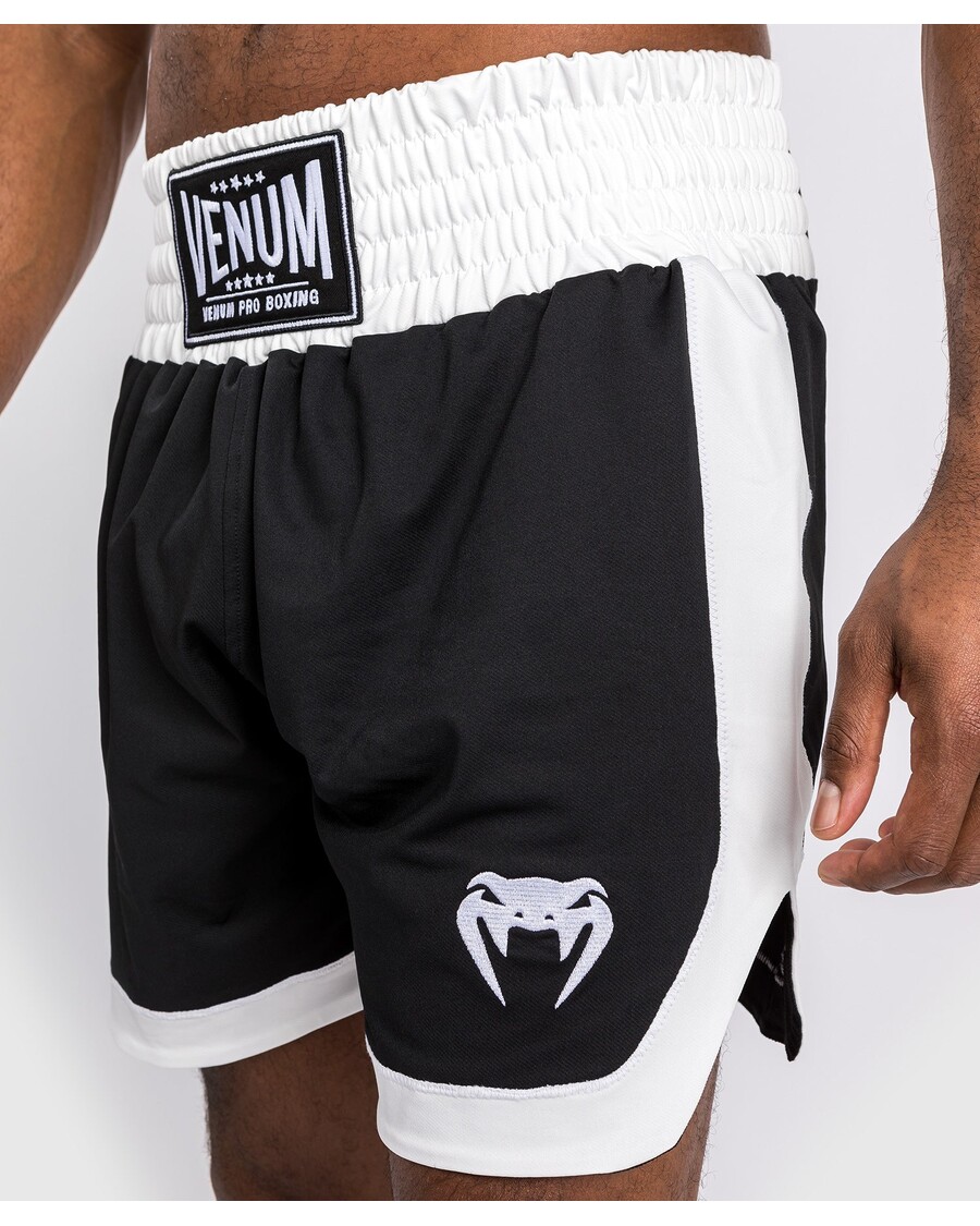 Venum Klassieke Boksshort - Zwart/wit