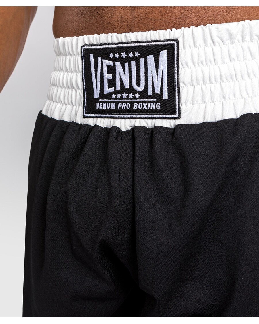 Venum Klassieke Boksshort - Zwart/wit