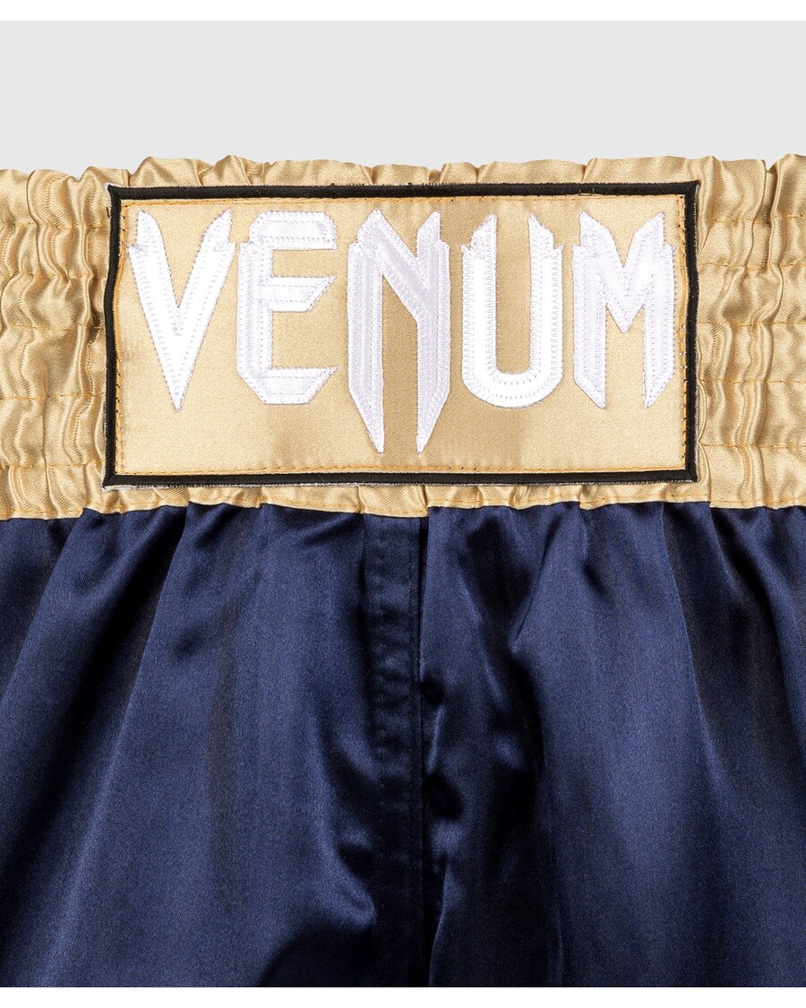 Klasične Muay Thai Kratke Hlače Venum - Mornarsko Modre/zlate