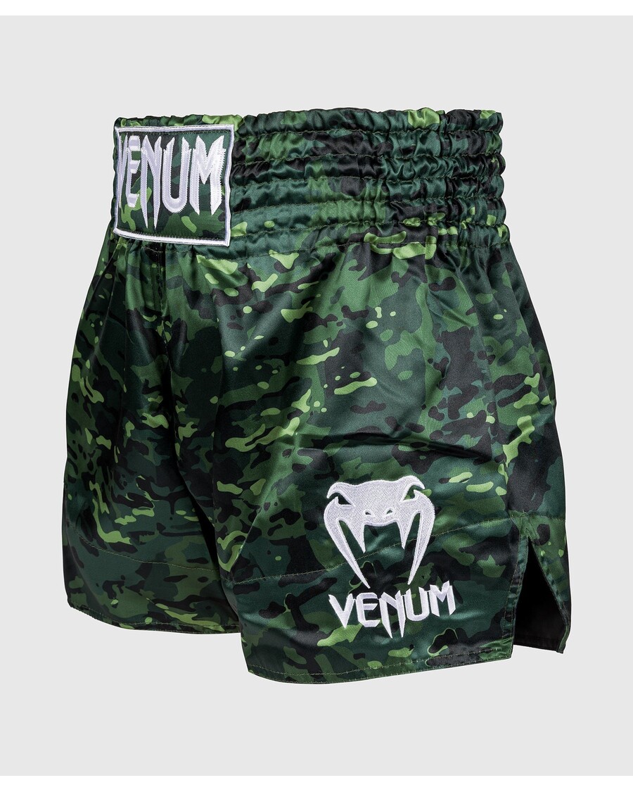 Класически шорти за муай тай Venum - горски камуфлаж
