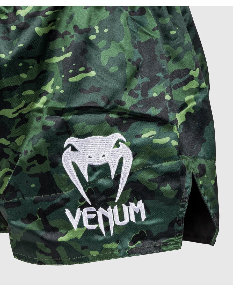 Класически шорти за муай тай Venum - горски камуфлаж