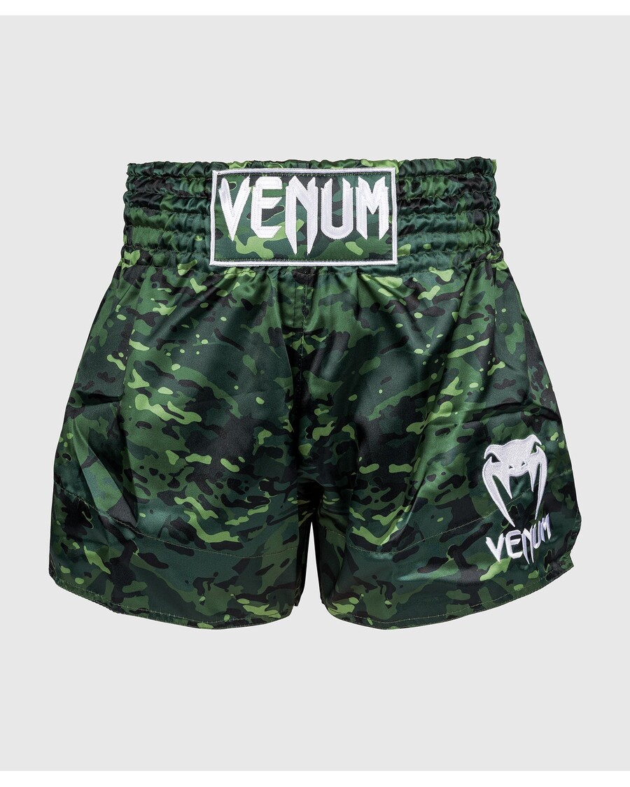 Venum Klassische Muay-Thai-Shorts – Waldtarn