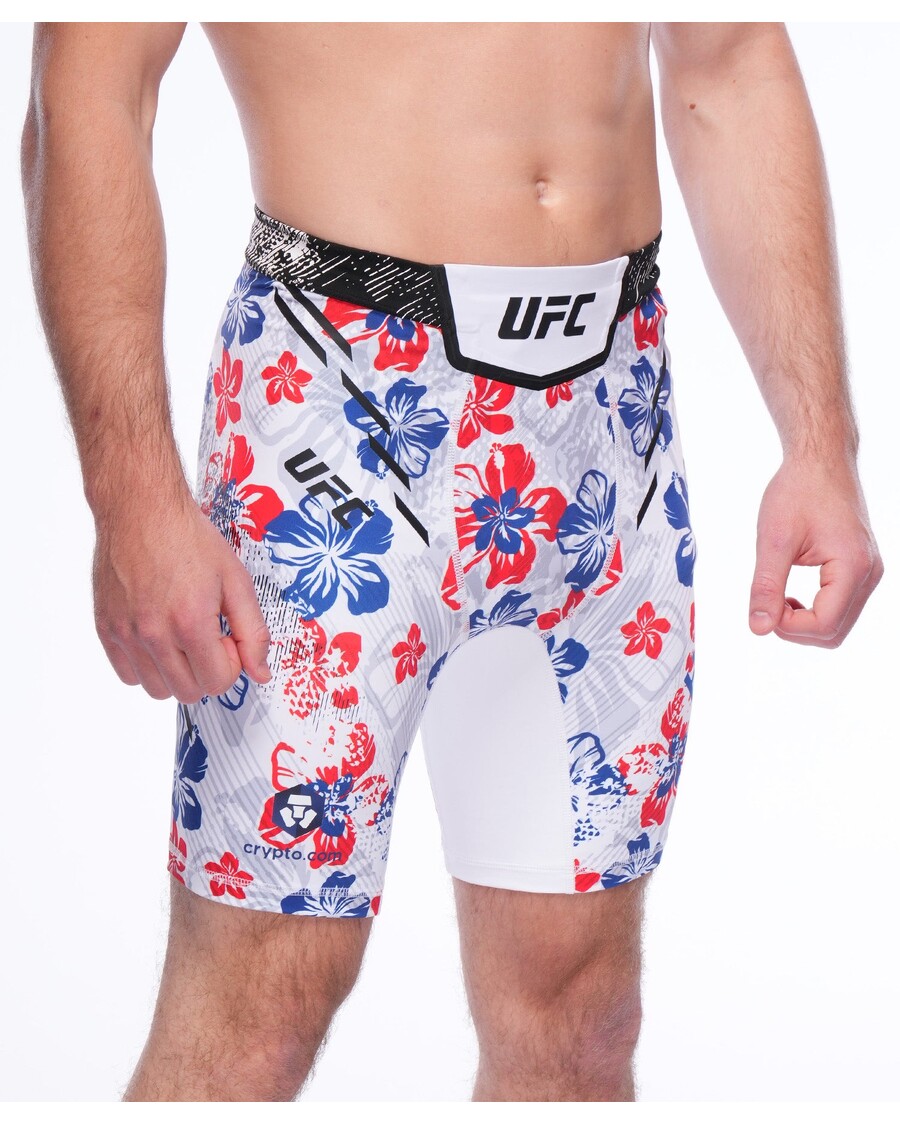 UFC Unrivaled by Venum Max Holloway Unisex Vale Tudo Short - White