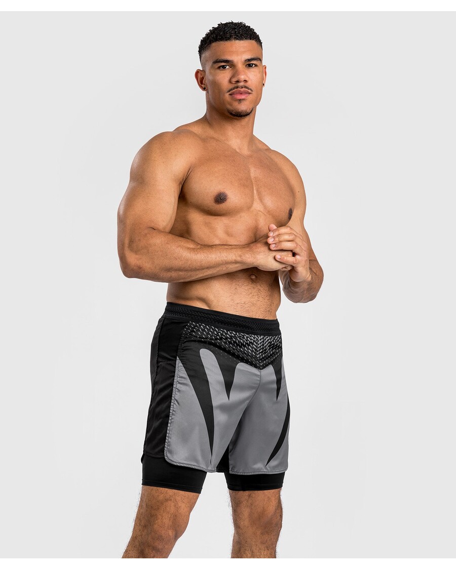 Venum Aanval Heren Fightshort - Zwart