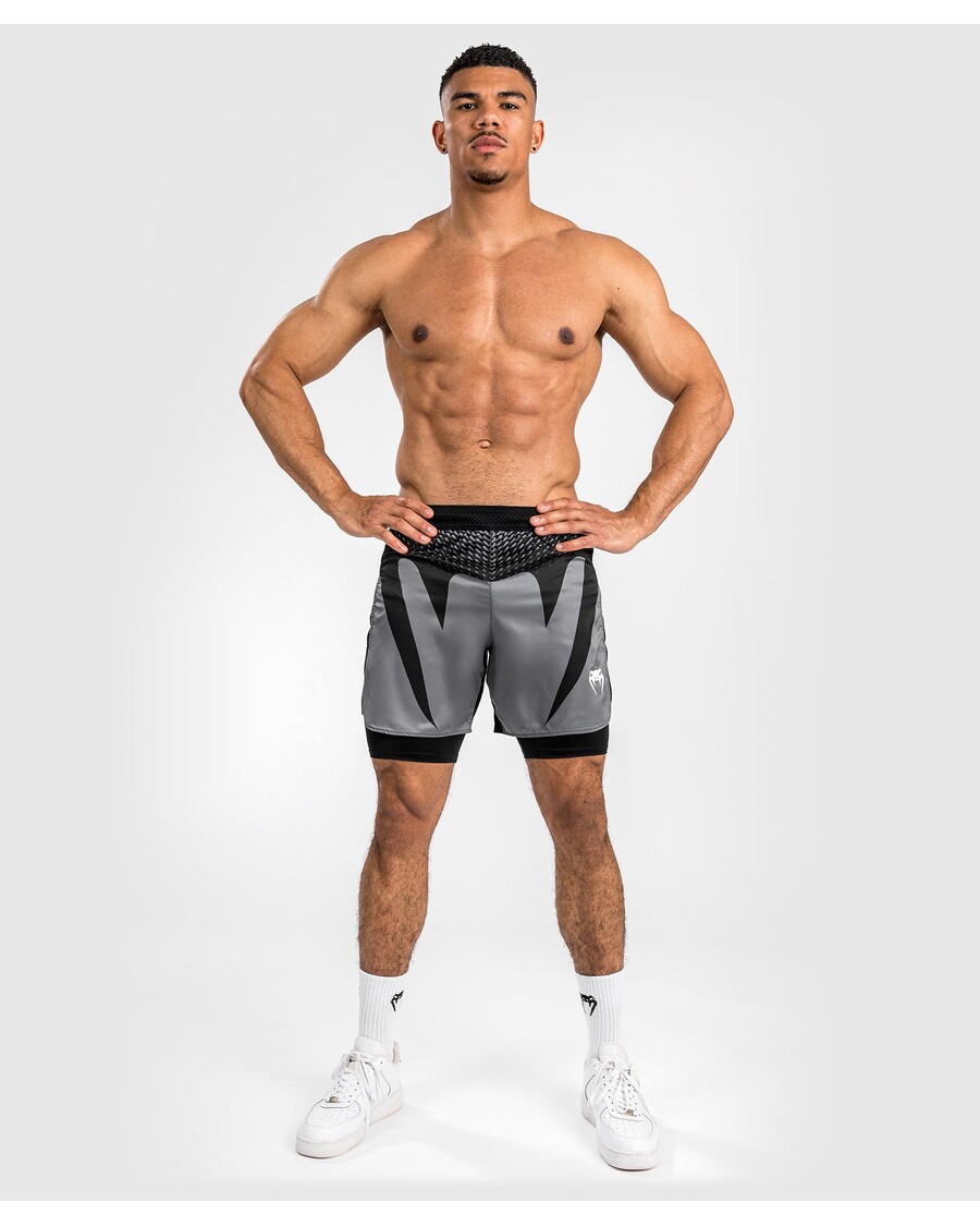 Venum Aanval Heren Fightshort - Zwart