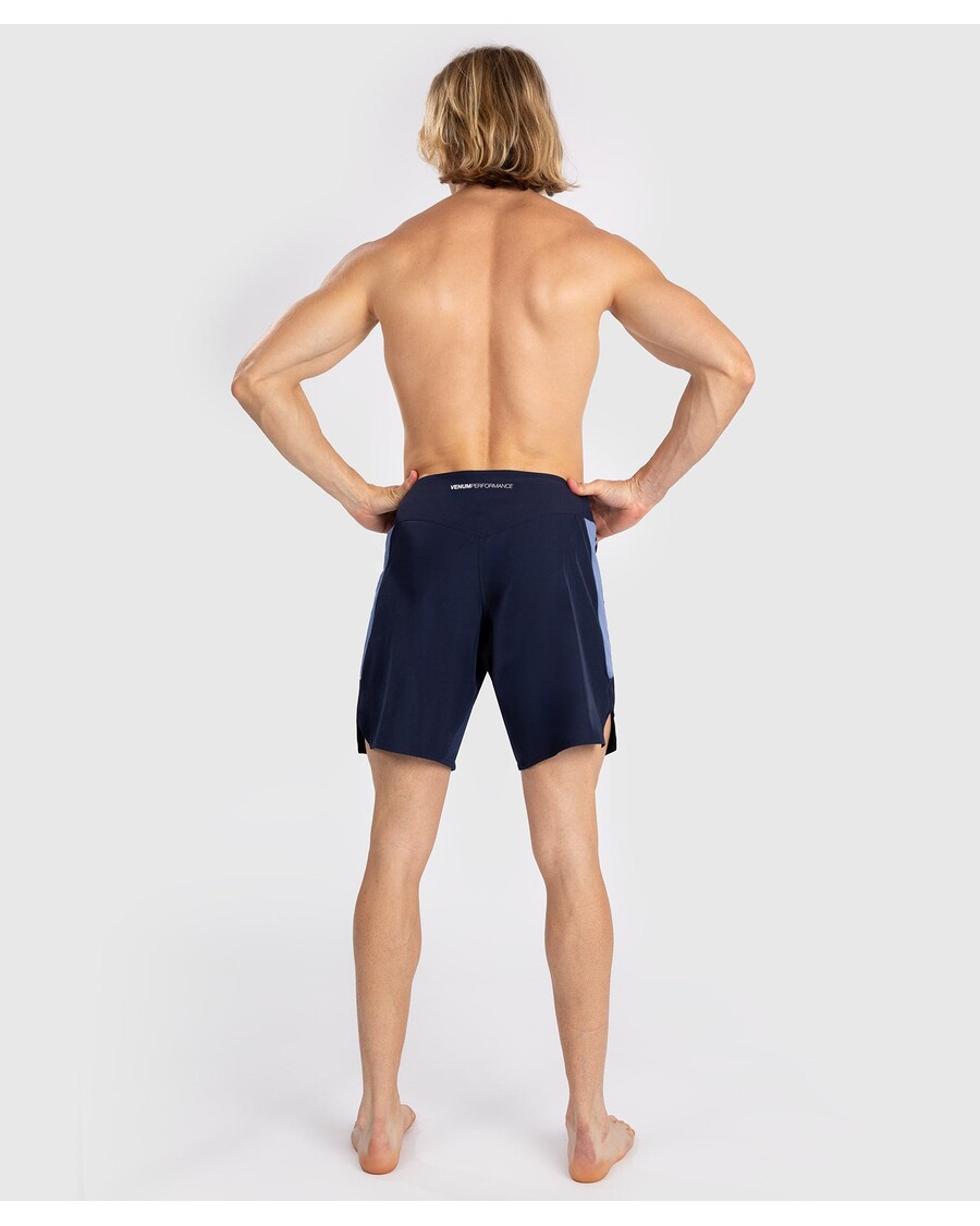 Venum Tempest Men's Fight Shorts - Navy Blue/Blue