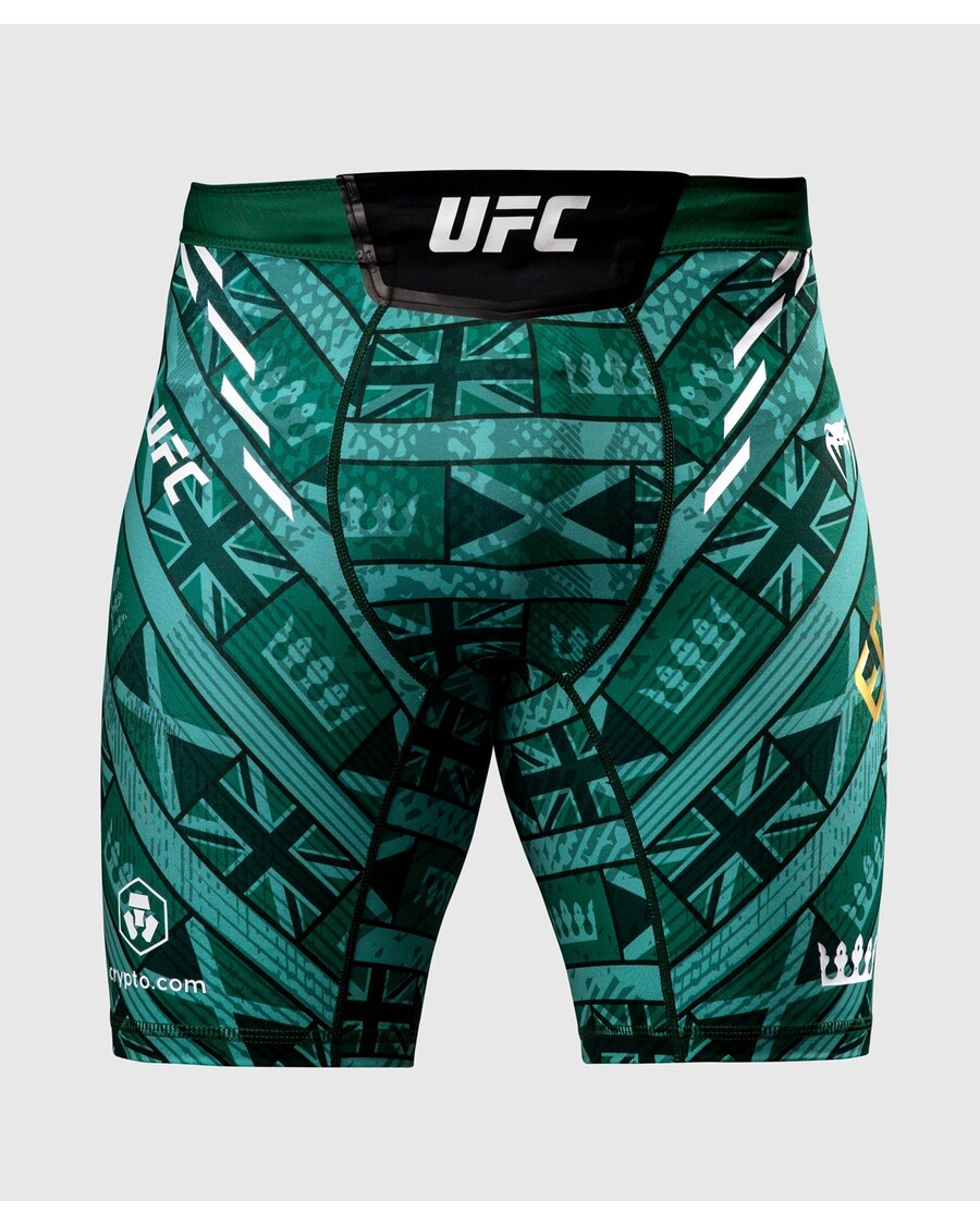 Ufc Ongeëvenaard Door Venum Leon Edwards Unisex Vale Tudo Short - Groen