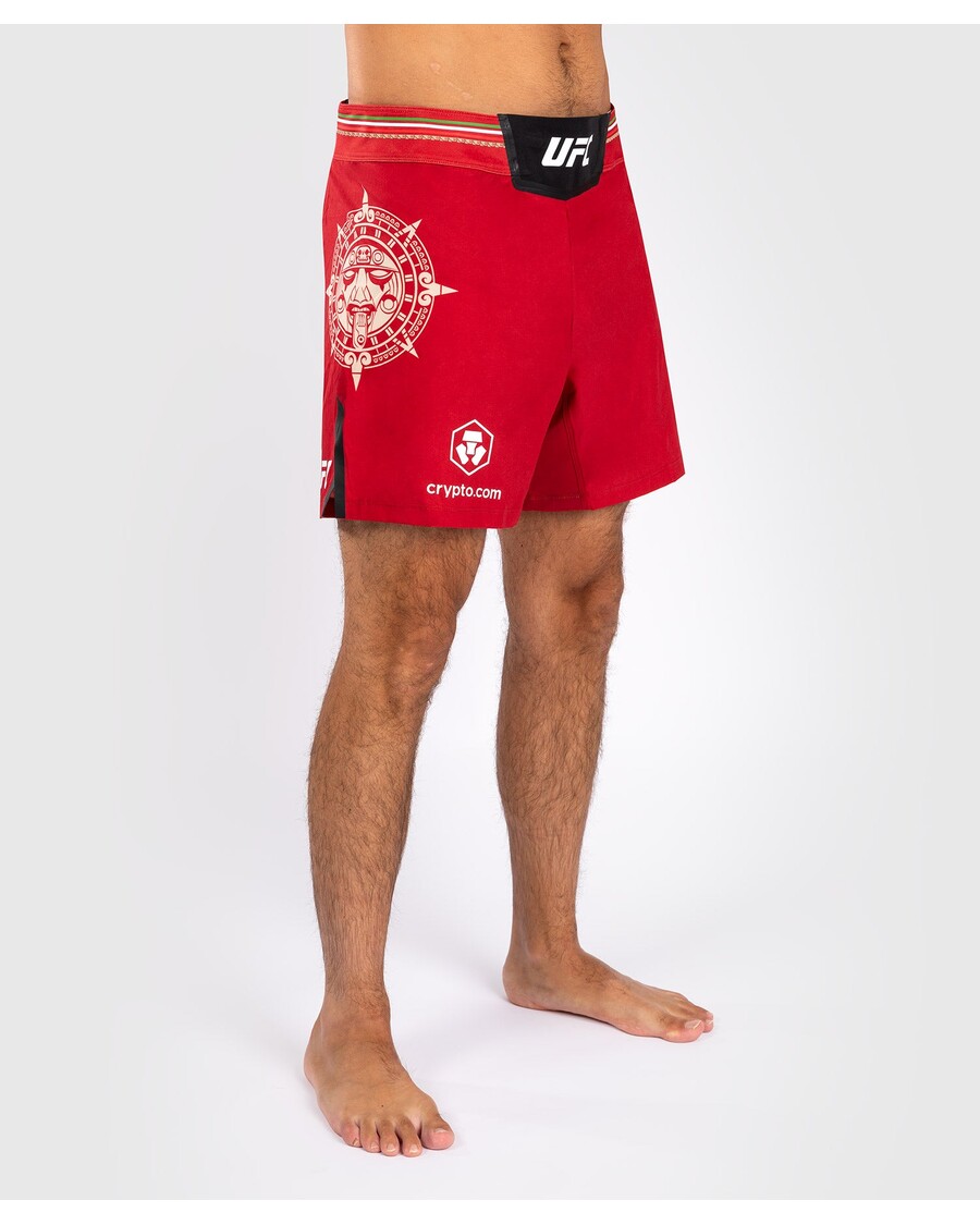 Noche Ufc By Venum Authentieke Fight Night Heren Fightshort - Korte Pasvorm - Rood
