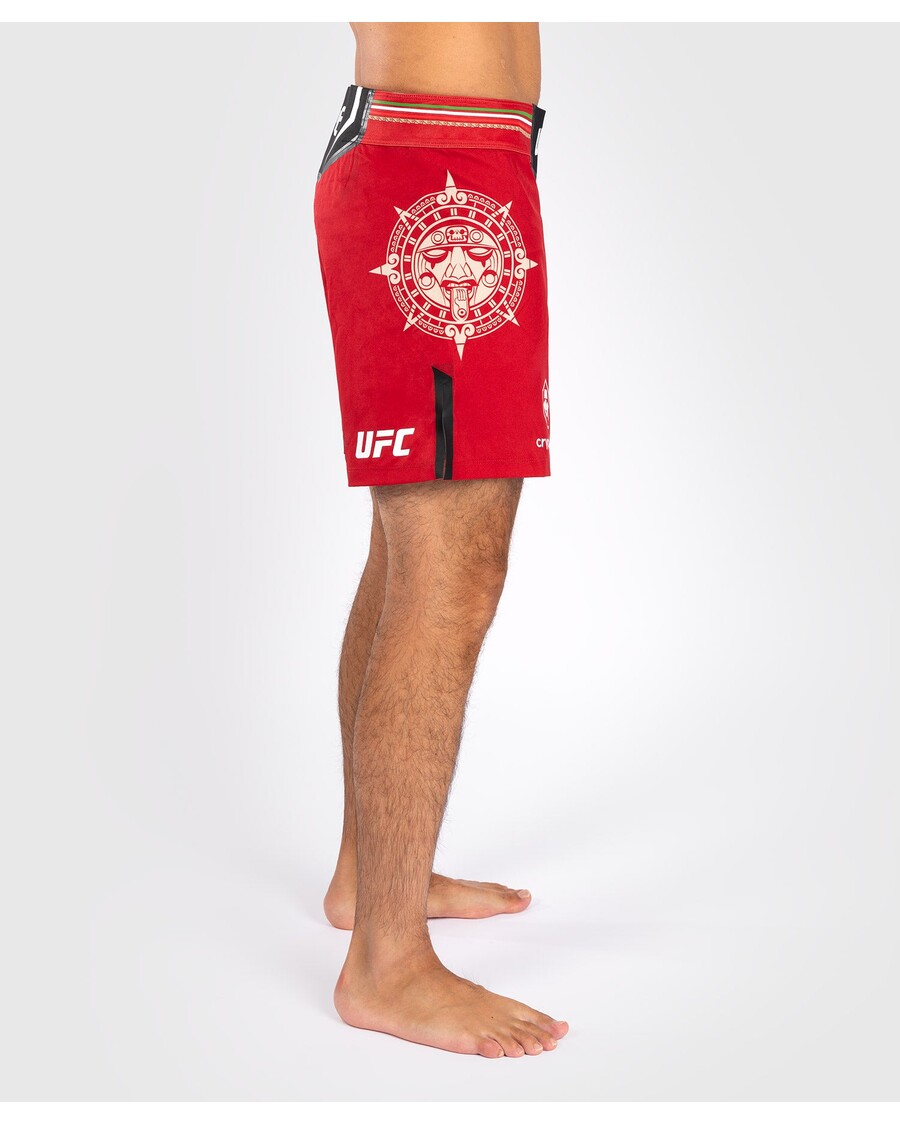 Noche Ufc By Venum Authentieke Fight Night Heren Fightshort - Korte Pasvorm - Rood
