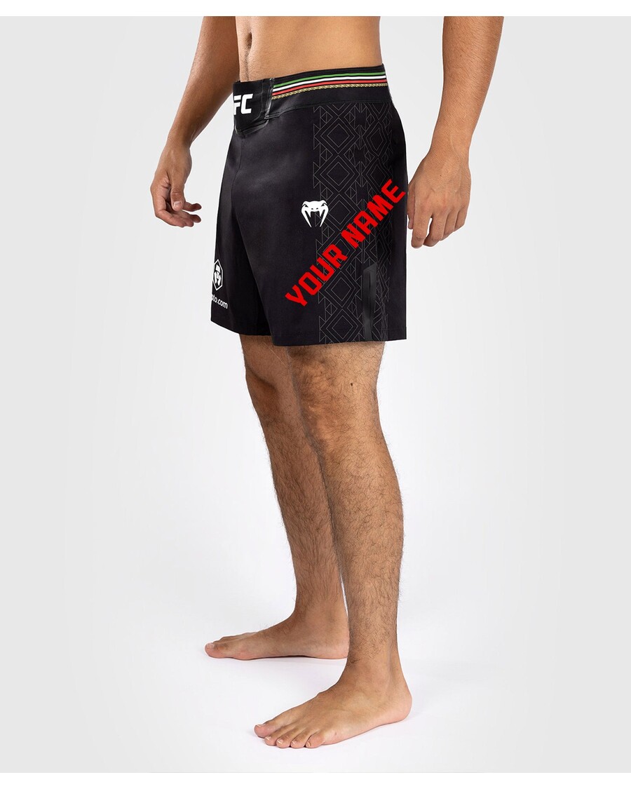 UFC Noche Von Venum Personalisierte Authentic Fight Night Herren-Kampfshorts – Schwarz