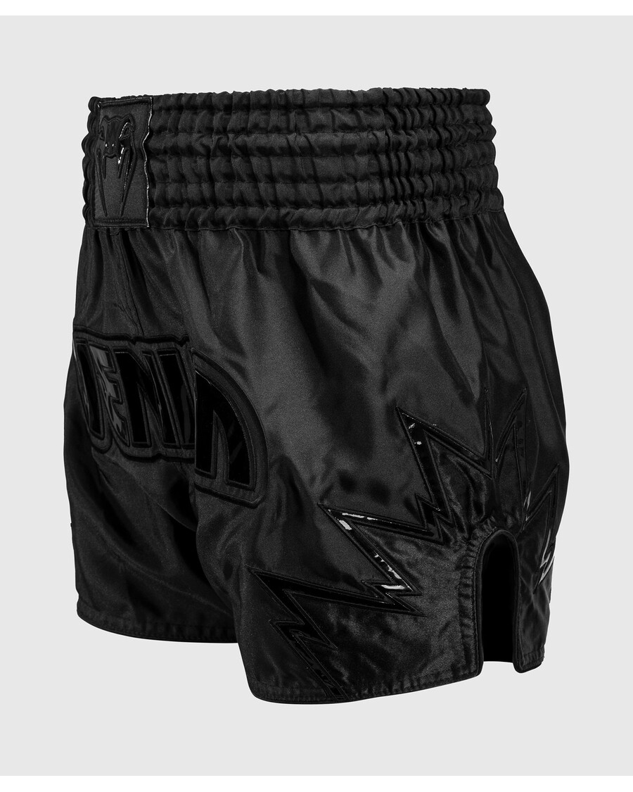 Celana Pendek Venum Inferno Muay Thai - Hitam/hitam
