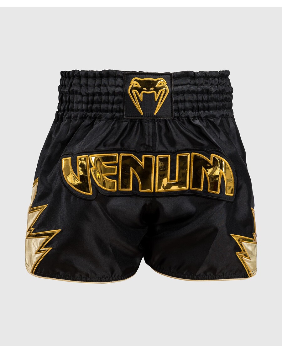 Venum Inferno Muay-Thai-Shorts – Schwarz/Gold