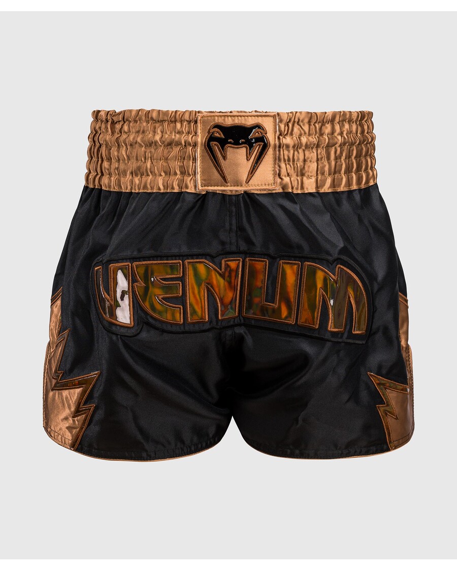 Venum Inferno Muay-Thai-Shorts – Schwarz/Bronze