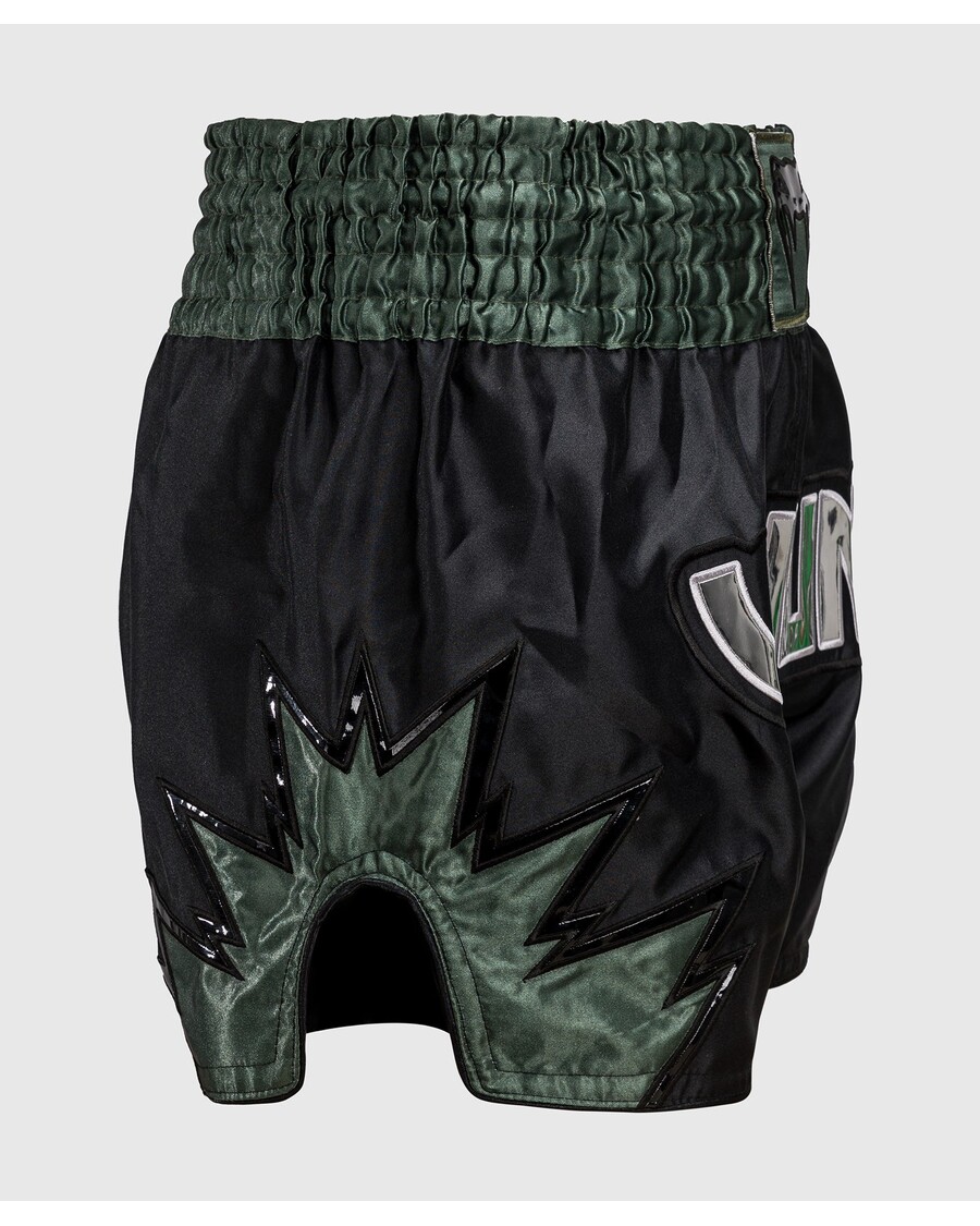 Kratke Hlače Za Muay Thai Venum Inferno - Temno črne/kaki